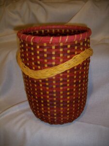 SA-303 Embellished Round Basket